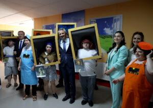 Edirne’de özel öğrenciler dünyaca ünlü ressamların eserlerini canlandırdı